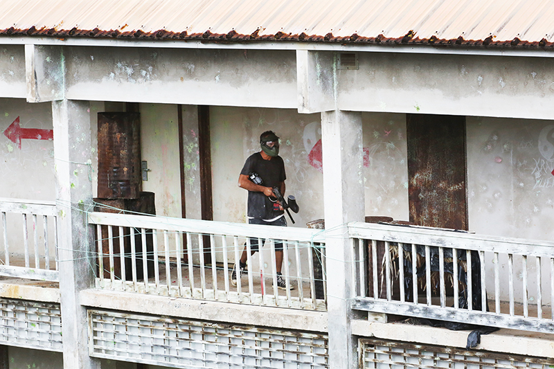 Kuki Lasertag : Rarotonga : New Zealand : Business News Photos : Richard Moore : Photographer